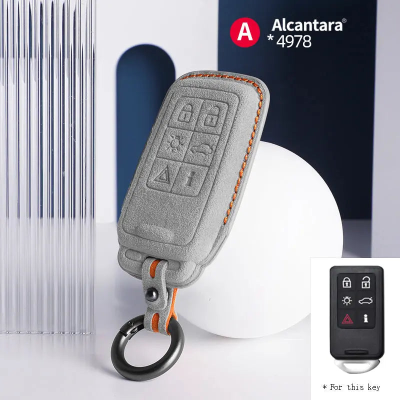 Volvo Key Cover - Alcantara - Type A Jonparts