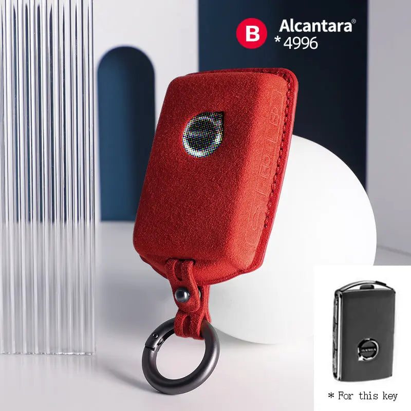 Volvo Key Cover - Alcantara - Type B Jonparts