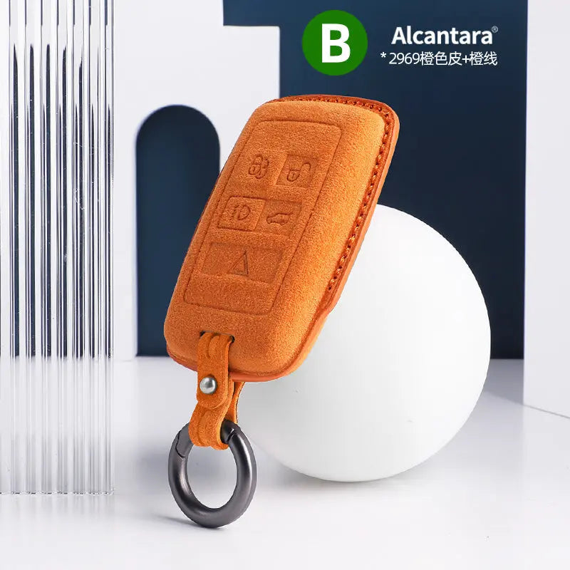 Jaguar Key Cover - Alcantara - Type B Jonparts
