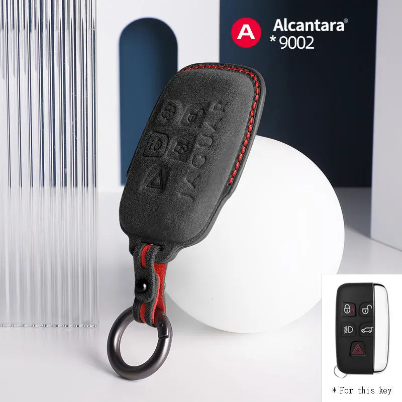 Jaguar Key Cover - Alcantara - Type A Jonparts