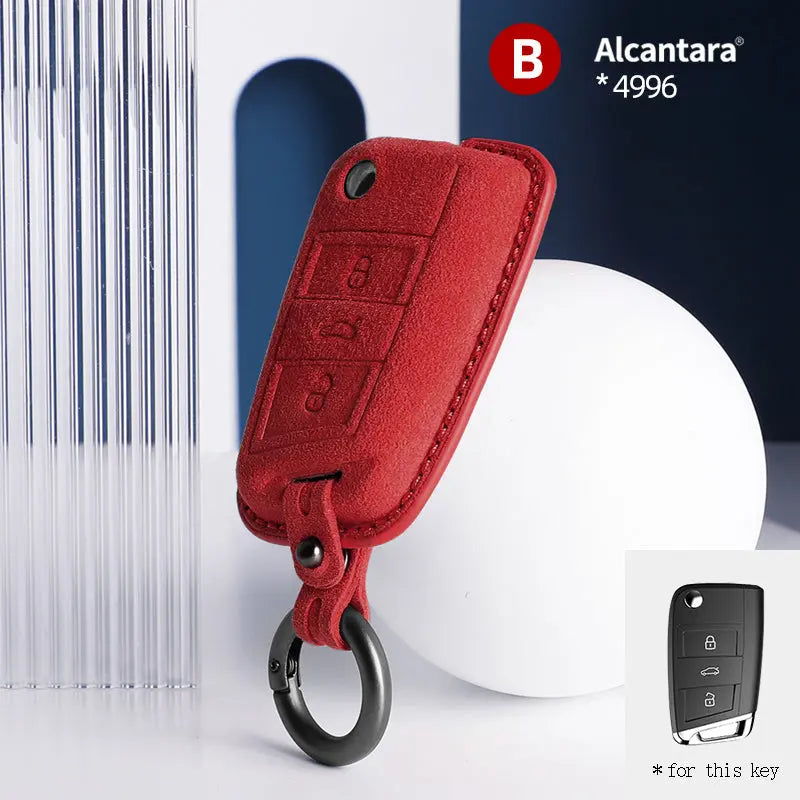 Volkswagen Key Cover - Alcantara - Type B Jonparts