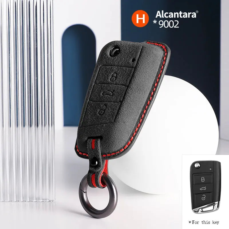 Volkswagen Key Cover - Alcantara - Type H Jonparts