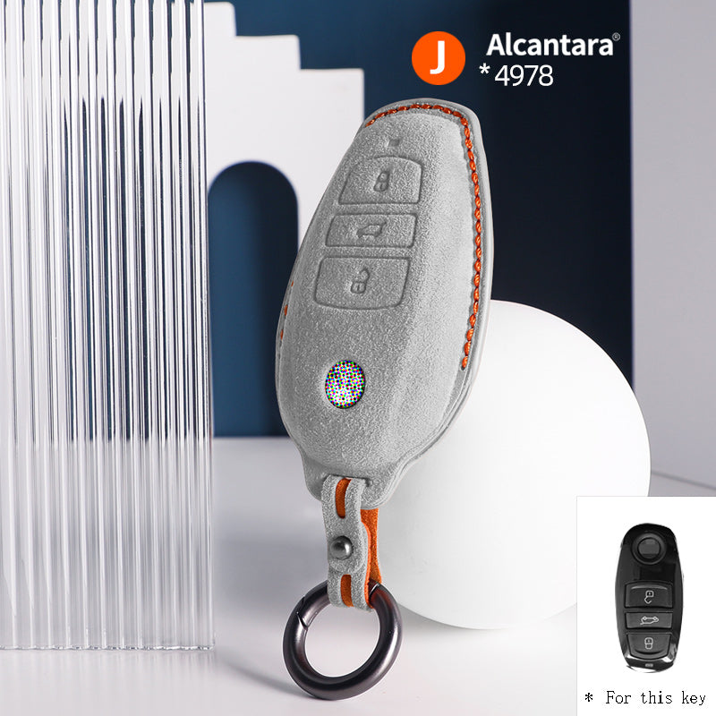 Volkswagen Key Cover - Alcantara - Type J