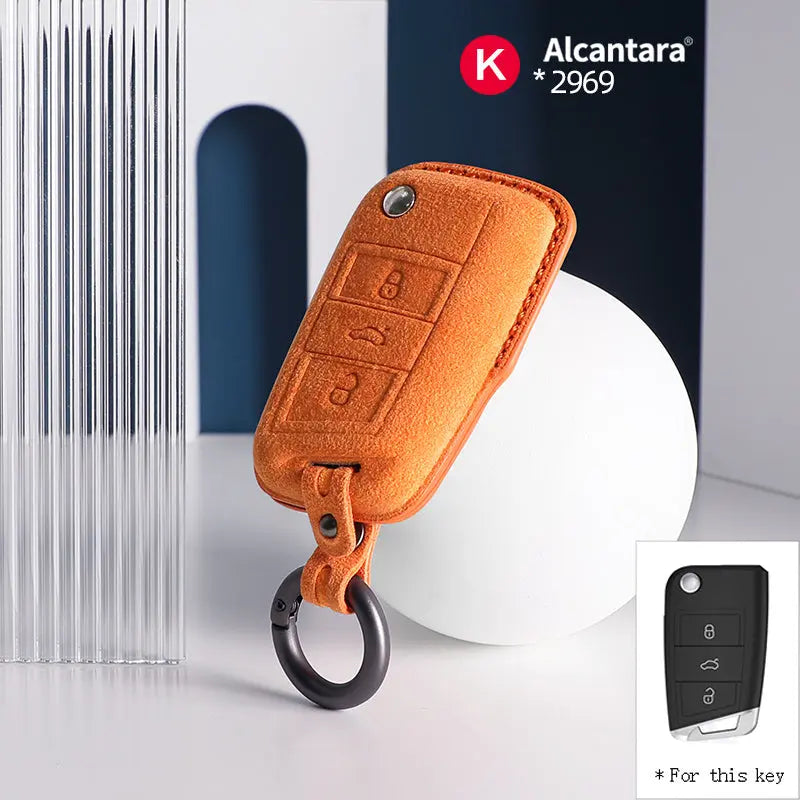 Volkswagen Key Cover - Alcantara - Type K Jonparts