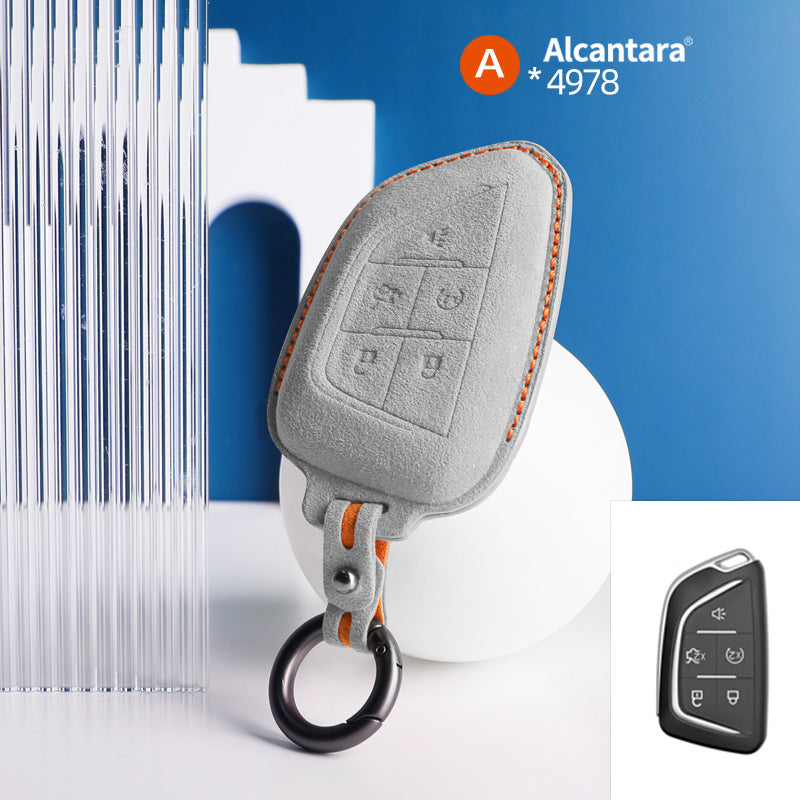 Cadillac Key Cover - Alcantara - All Key Fob Types