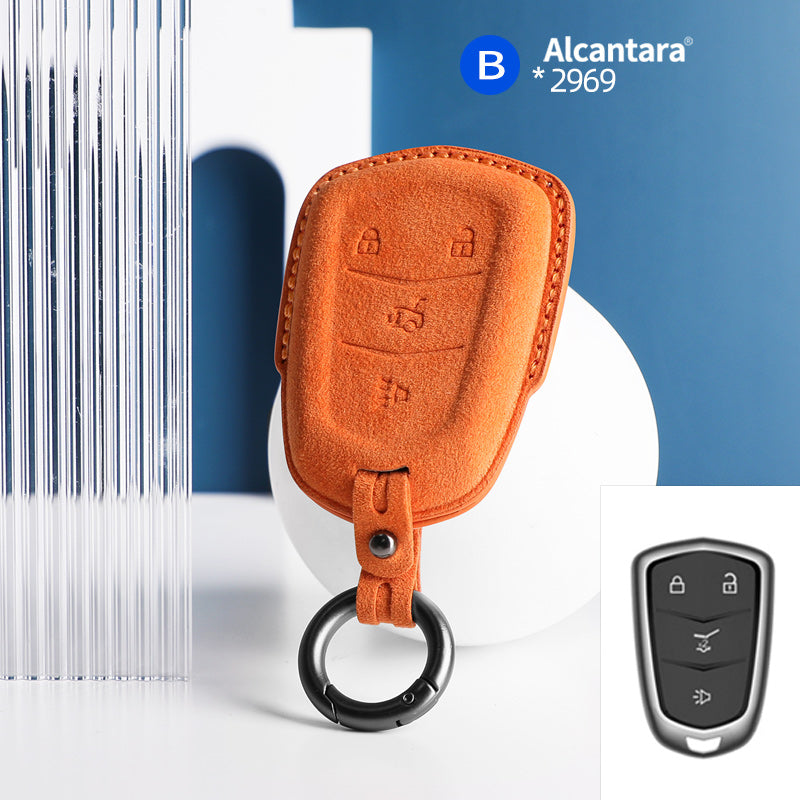 Cadillac Key Cover - Alcantara - All Key Fob Types