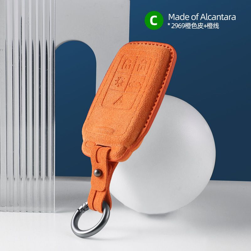 Volvo Key Cover - Alcantara - Type C