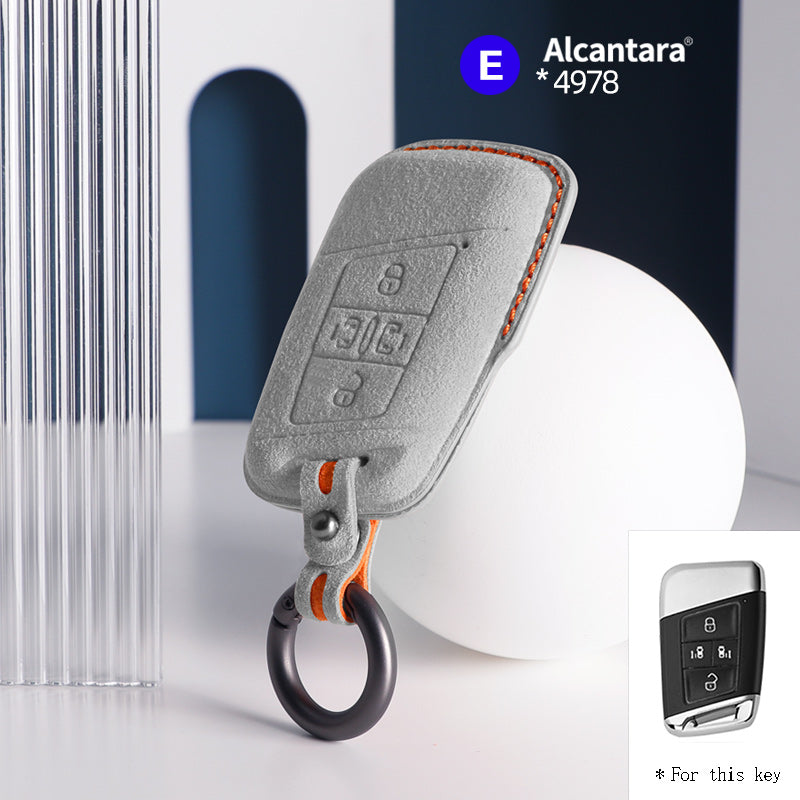 Volkswagen Key Cover - Alcantara - Type E