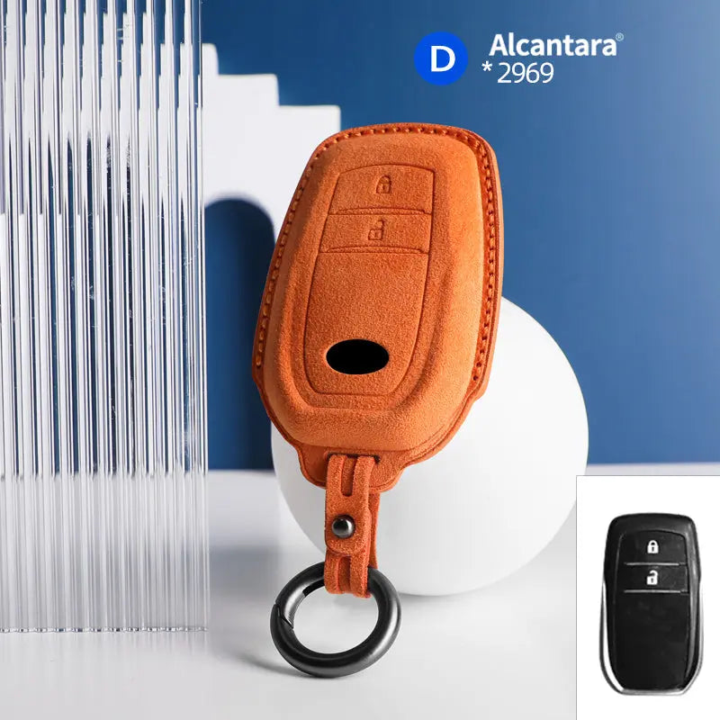 Toyota Key Cover - Alcantara - Type D Jonparts