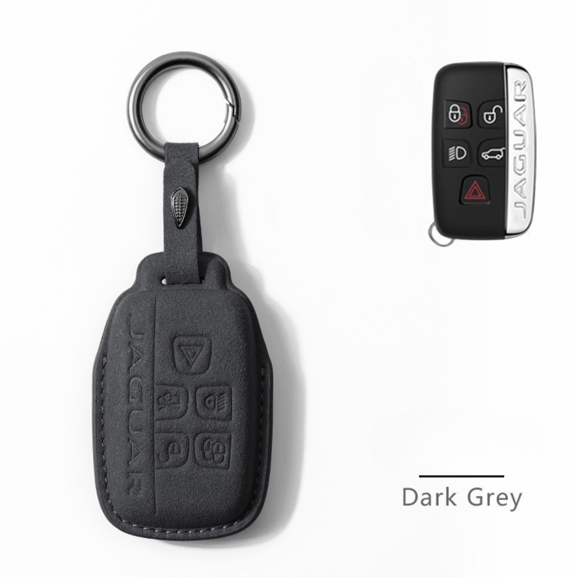 Jaguar & Range Rover Key Cover | Alcantara Suede | Key Fob Protection - Jonparts
