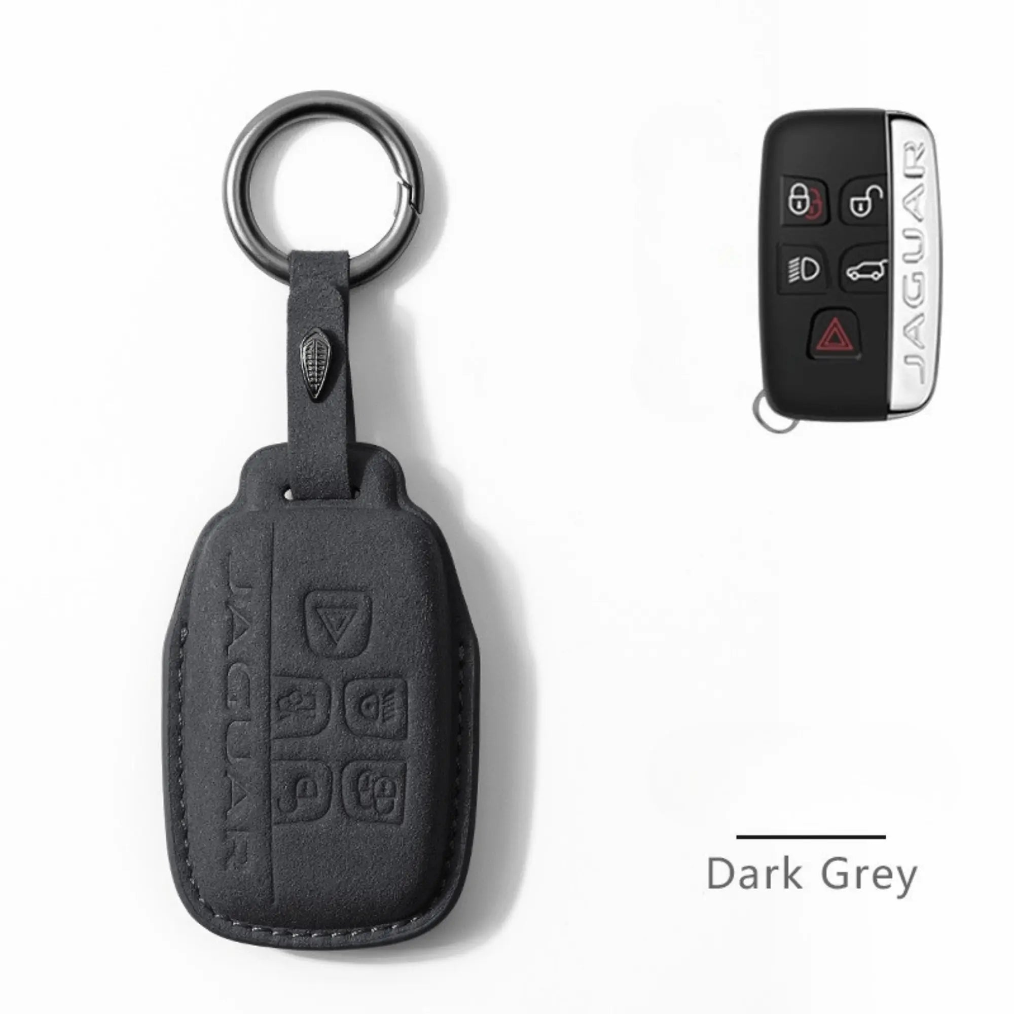 Jaguar & Range Rover Key Cover | Alcantara Suede | Key Fob Protection - Jonparts