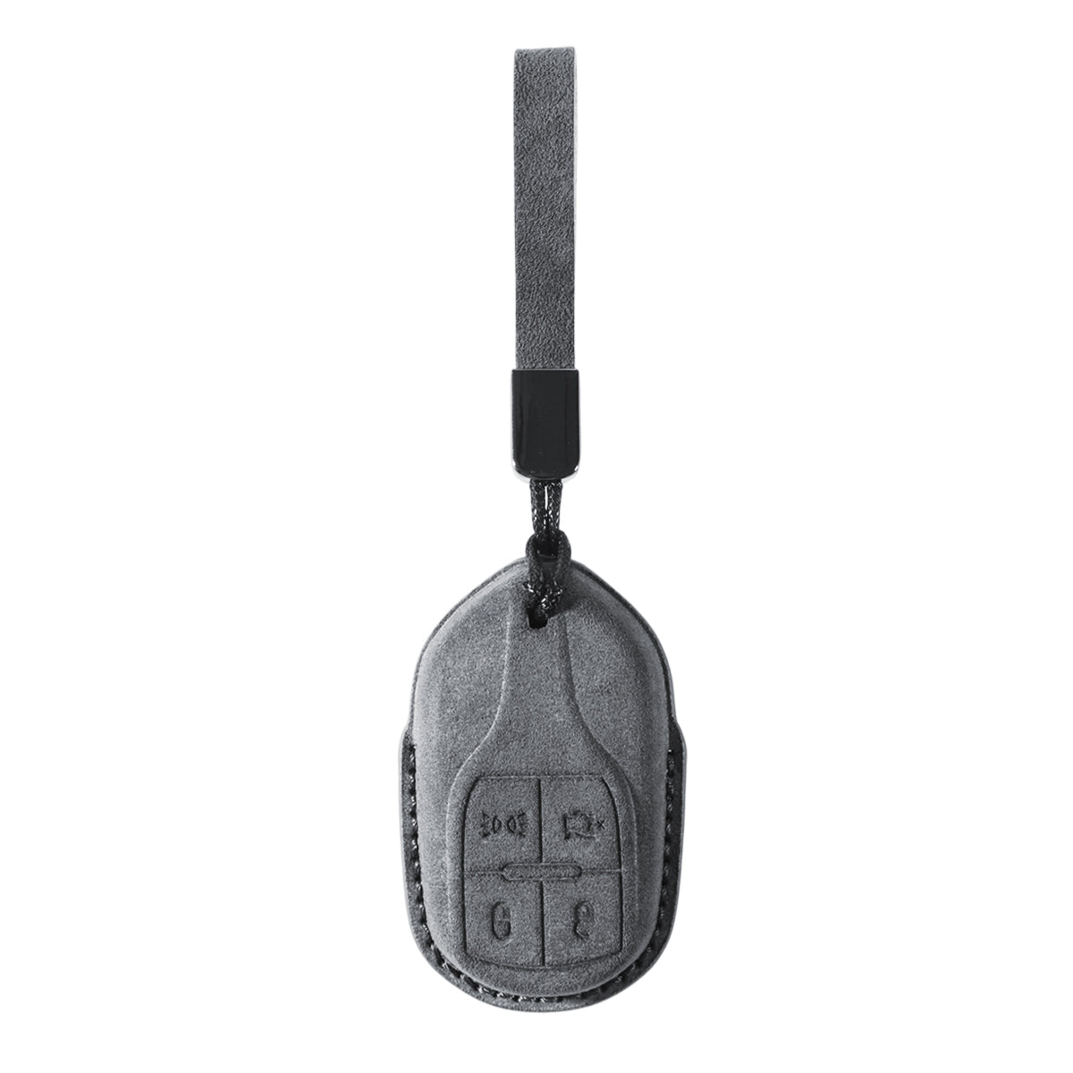 Maserati Alcantara suede key fob cover