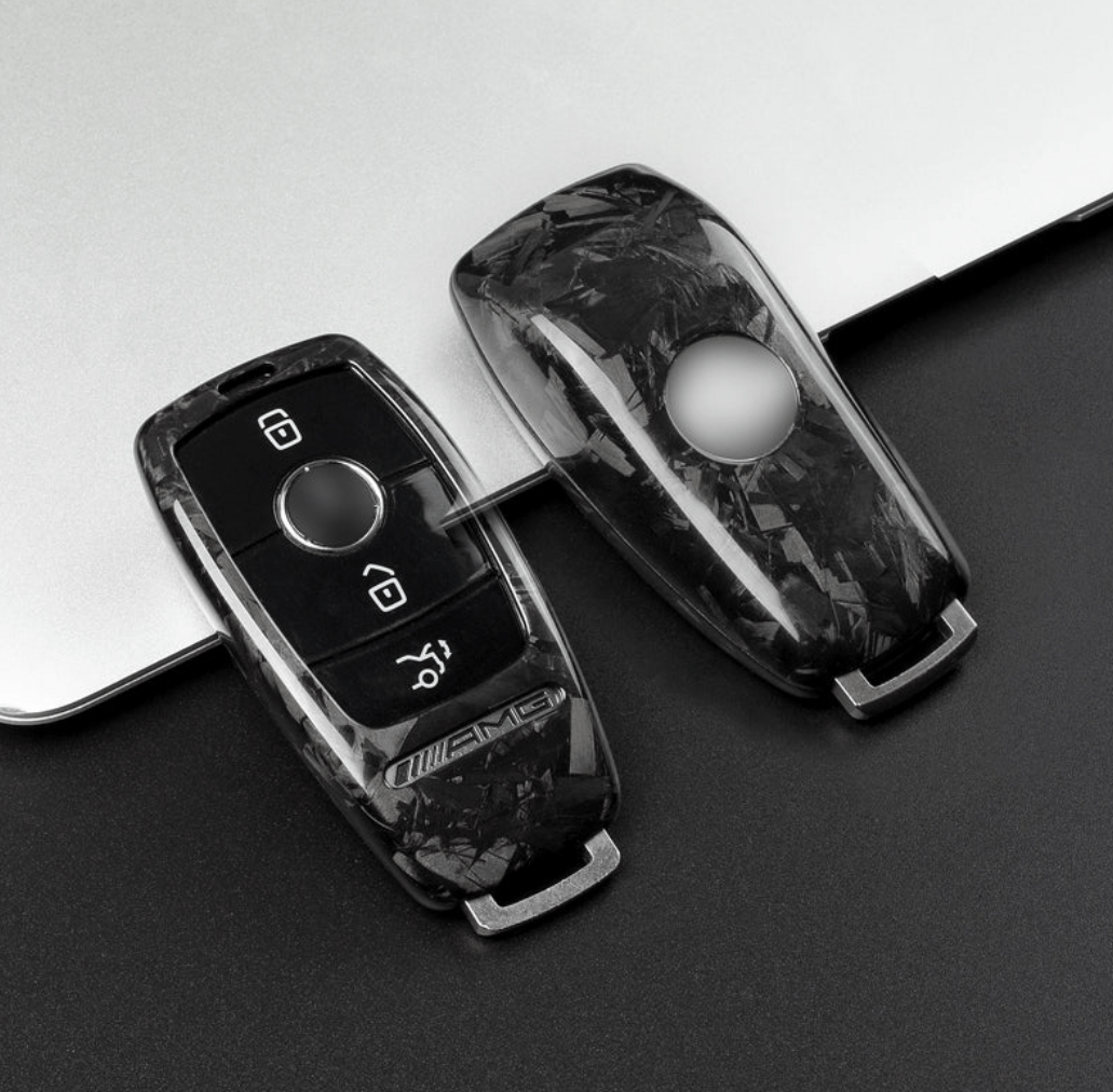 Mercedes AMG Carbon Fiber Key Fob Case – Real Carbon | B TYPE - Jonparts