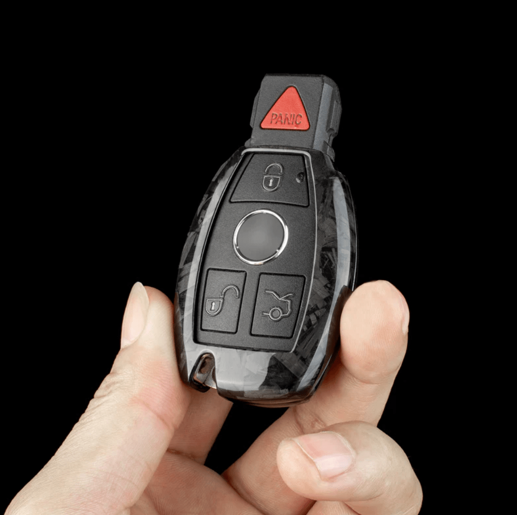 Mercedes Carbon Fiber Key Fob Case – Real Carbon | A TYPE - Jonparts