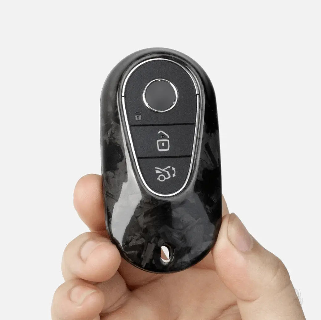 Mercedes Carbon Fiber Key Fob Case – Real Carbon | D TYPE - Jonparts
