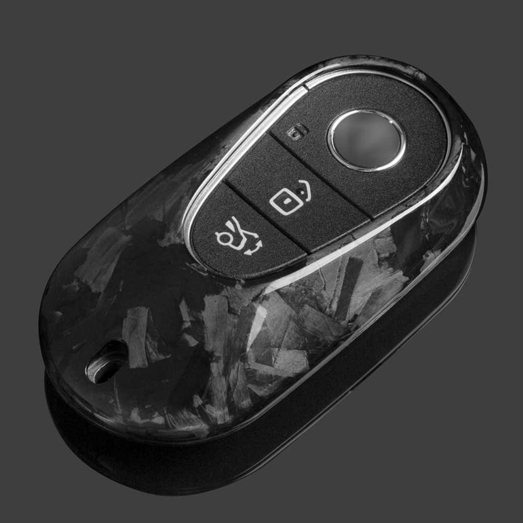 Mercedes Carbon Fiber Key Fob Case – Real Carbon | D TYPE - Jonparts