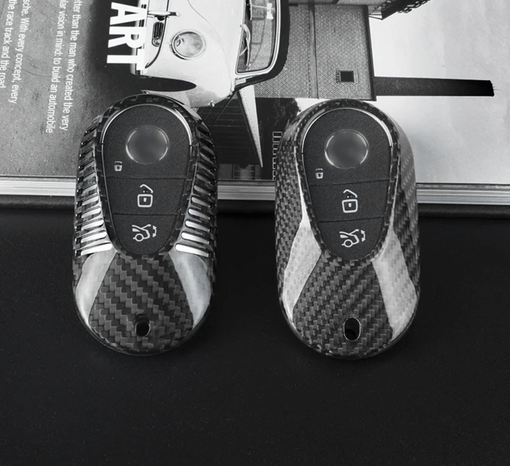 Mercedes Carbon Fiber Key Fob Case – Real Carbon | D TYPE - Jonparts