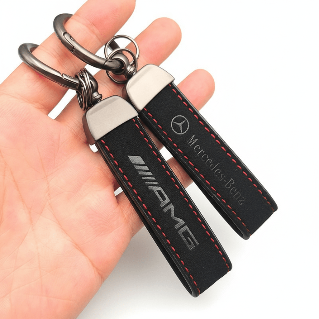 MERCEDES KEY CHAIN | AMG & MERCEDES LOGO - Jonparts