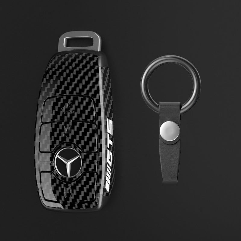 MERCEDES KEY COVER | CARBON FIBER LOOK - Jonparts