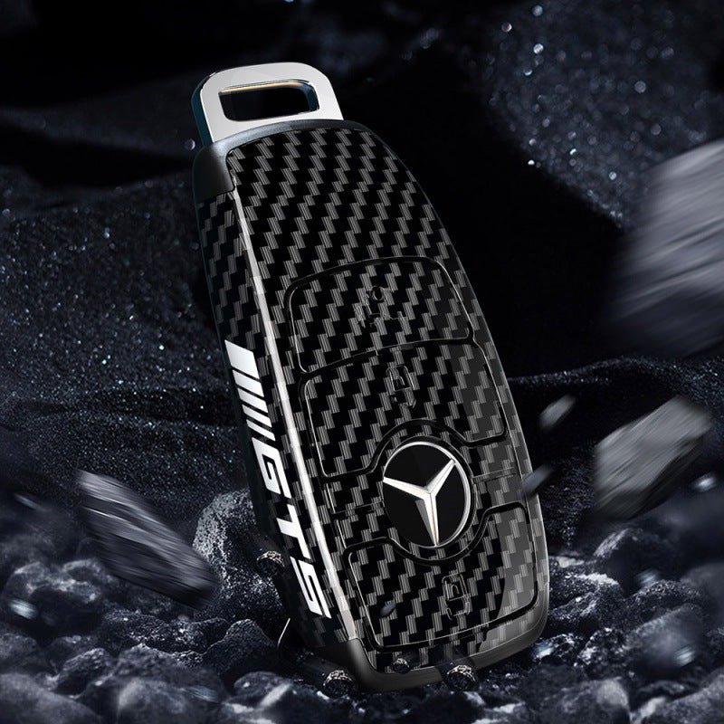 MERCEDES KEY COVER | CARBON FIBER LOOK - Jonparts