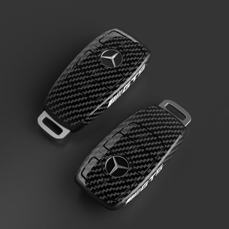 MERCEDES KEY COVER | CARBON FIBER LOOK - Jonparts