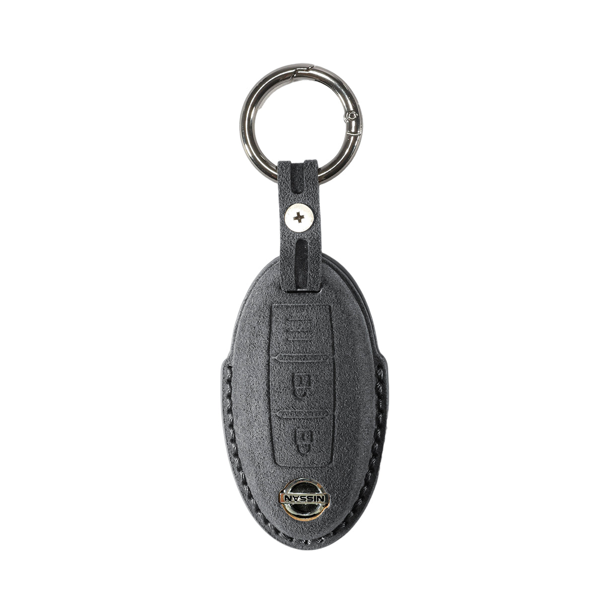 Nissan Alcantara suede key fob cover