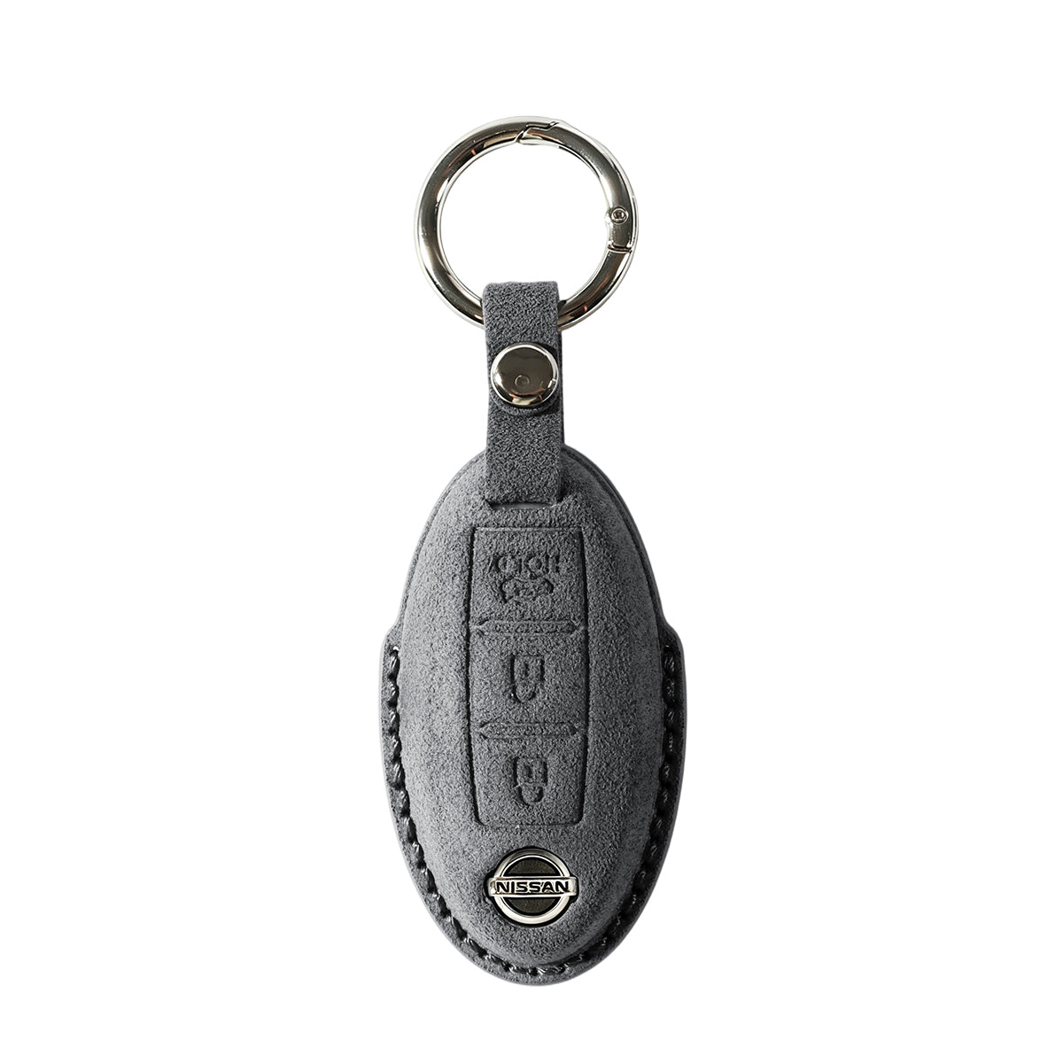 Nissan Alcantara suede key fob cover