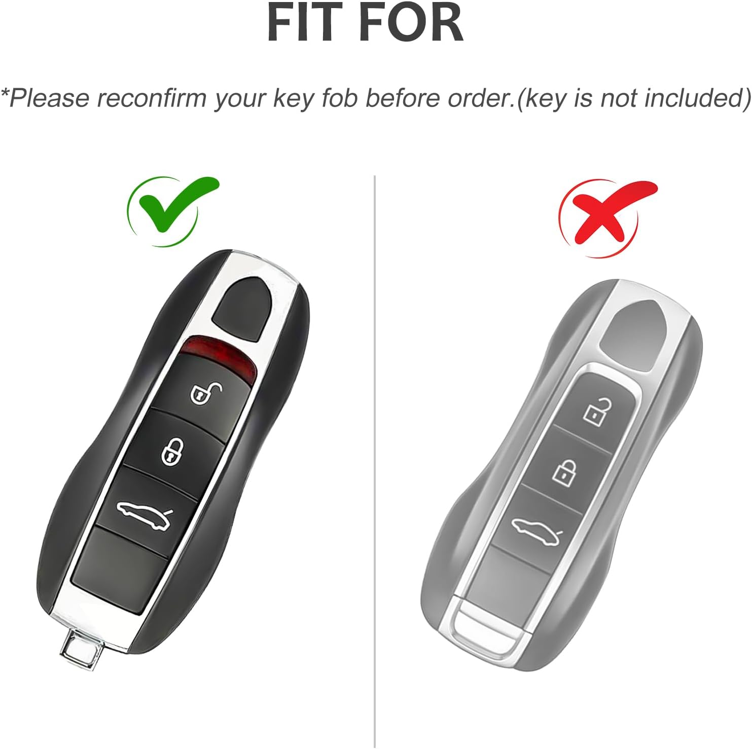 Porsche Carbon Fiber Key Fob Case – Real Carbon | A TYPE - Jonparts