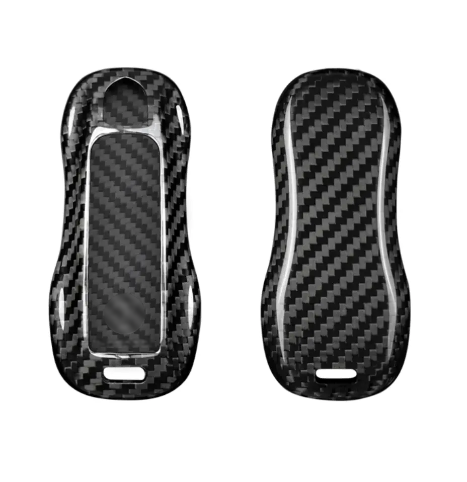 Porsche key fob cover in carbon fiber - B Type