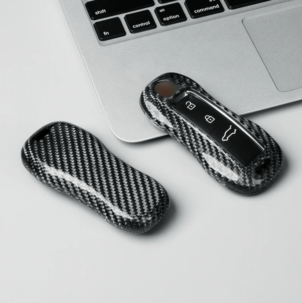 Porsche Carbon Fiber Key Fob Case – Real Carbon | B TYPE - Jonparts