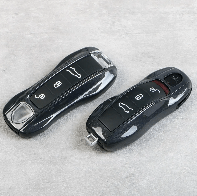 Porsche Key Cover / Agate Grey Metallic / Case for 911, Macan, Panamera - Jonparts