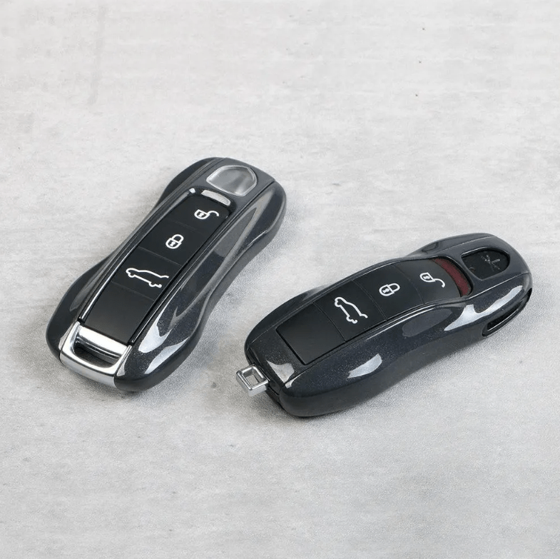 Porsche Key Cover / Agate Grey Metallic / Case for 911, Macan, Panamera - Jonparts