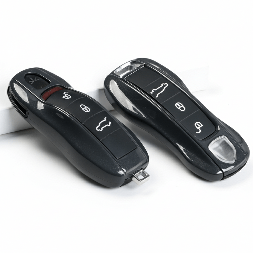 Porsche Key Cover / Agate Grey Metallic / Case for 911, Macan, Panamera - Jonparts