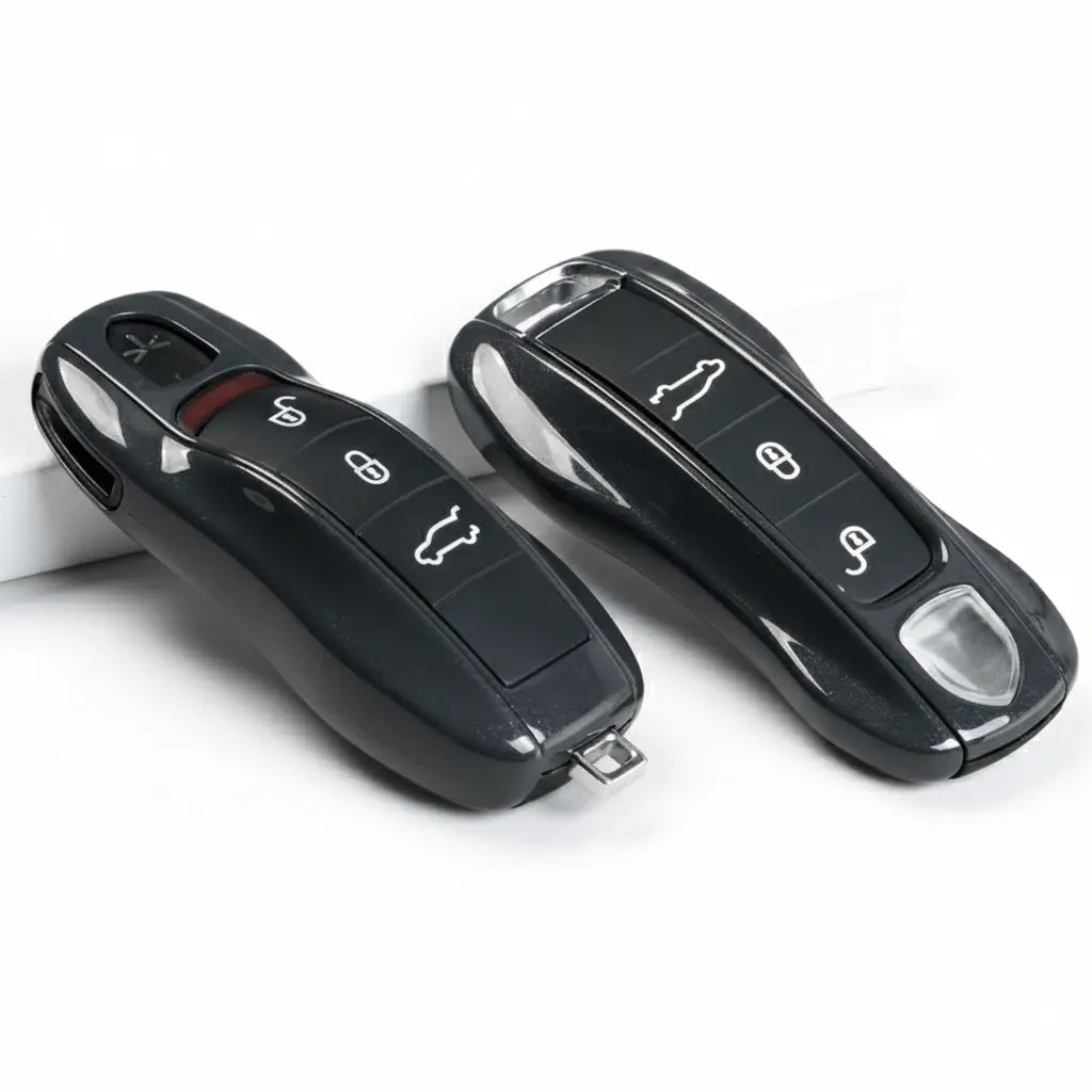 Porsche Key Cover / Agate Grey Metallic / Case for 911, Macan, Panamera - Jonparts