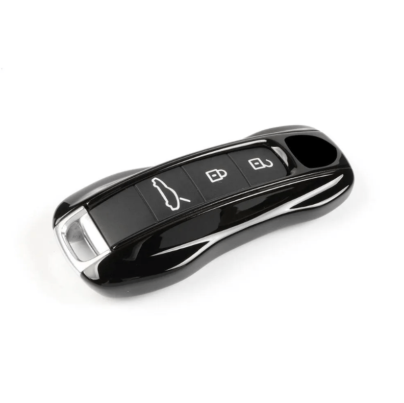 Porsche Key Cover / Black / Case for 911, Macan, Panamera - Jonparts