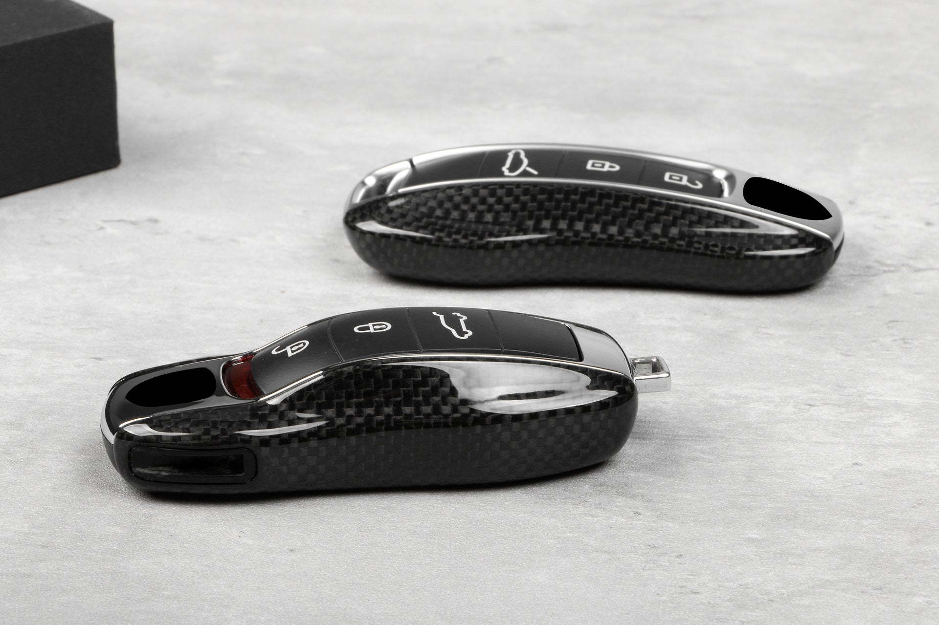 PORSCHE KEY COVER / CARBON FIBER (REAL) - Jonparts