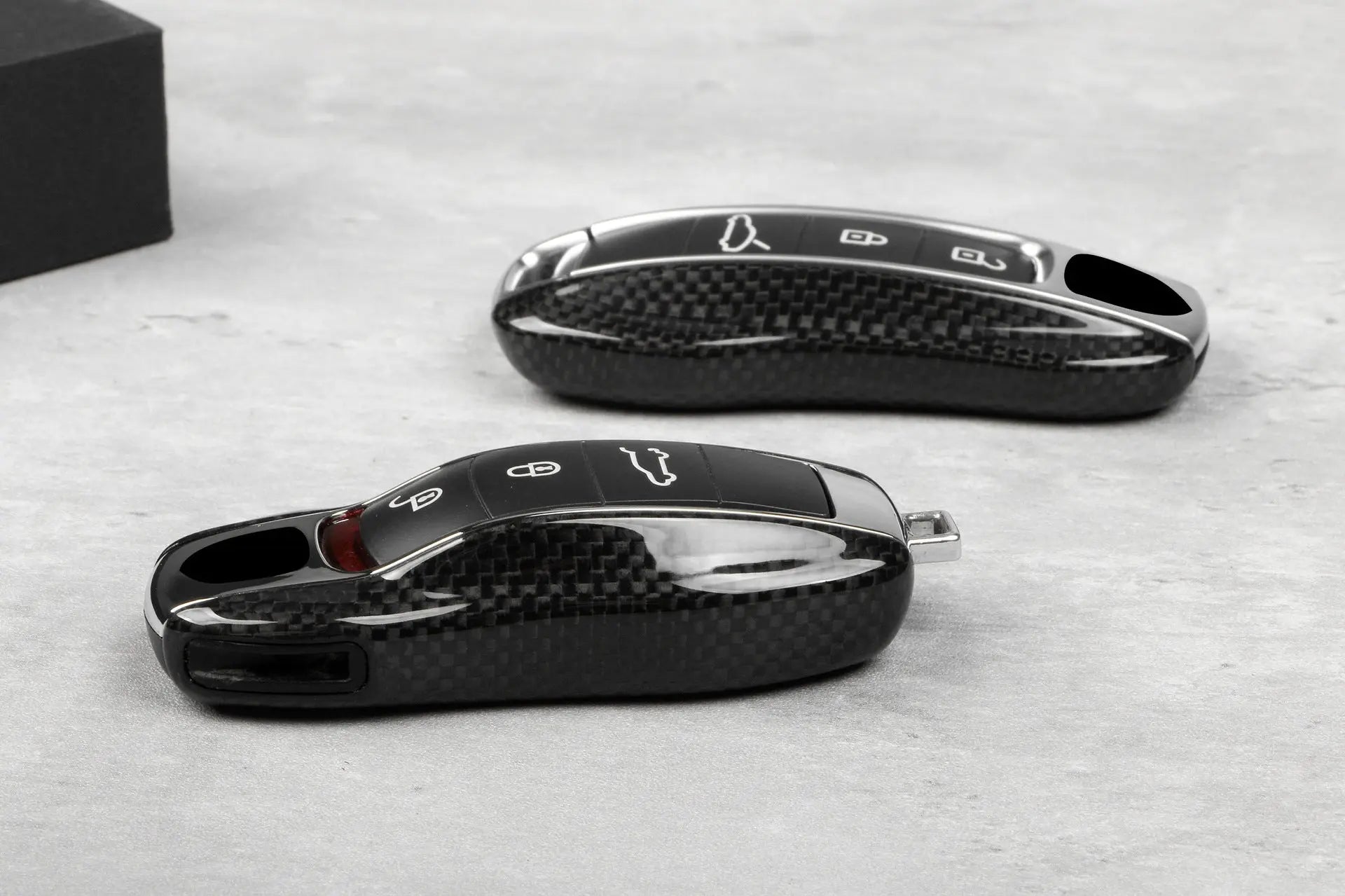 PORSCHE KEY COVER / CARBON FIBER (REAL) - Jonparts