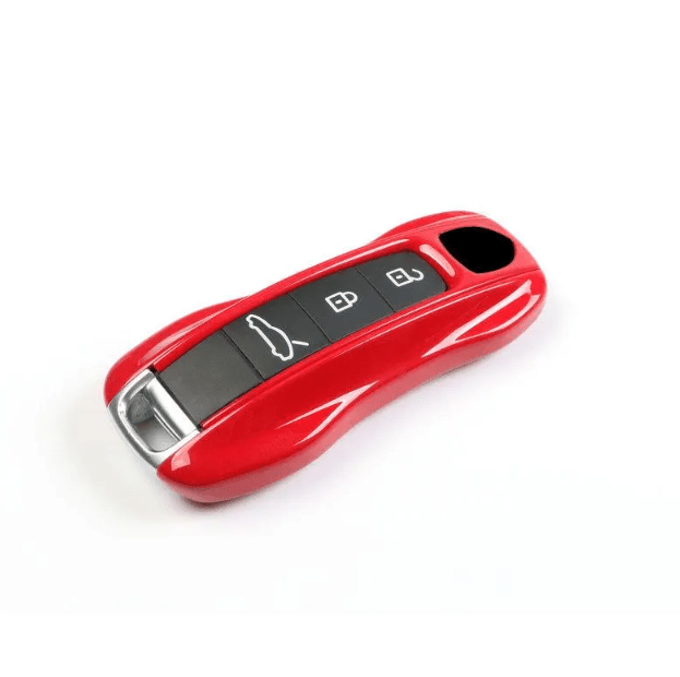 Porsche Key Cover / Carmine Red / Case for 911, Macan, Panamera - Jonparts