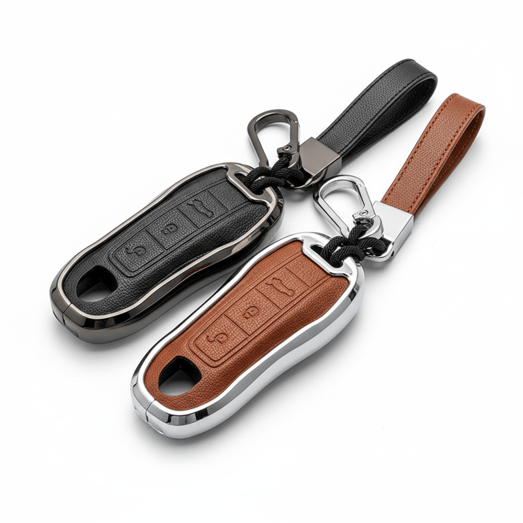Porsche Key Cover Case – Full Metal Zinc Alloy Shell | B TYPE - Jonparts