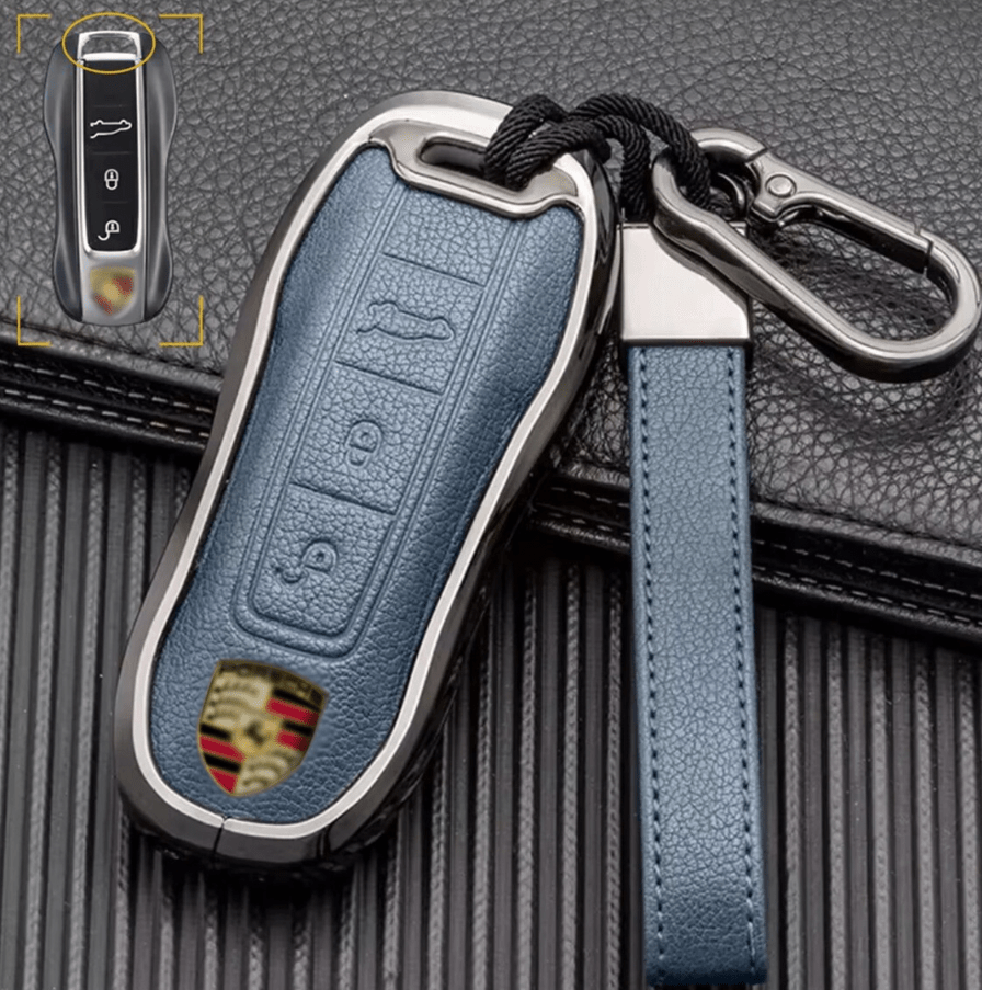 Porsche Key Cover Case – Full Metal Zinc Alloy Shell | B TYPE - Jonparts