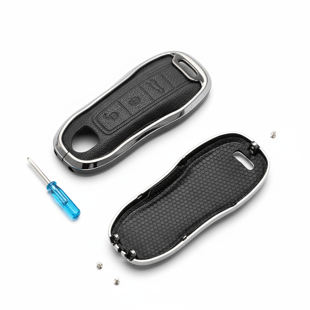 Porsche Key Cover Case – Full Metal Zinc Alloy Shell | B TYPE - Jonparts
