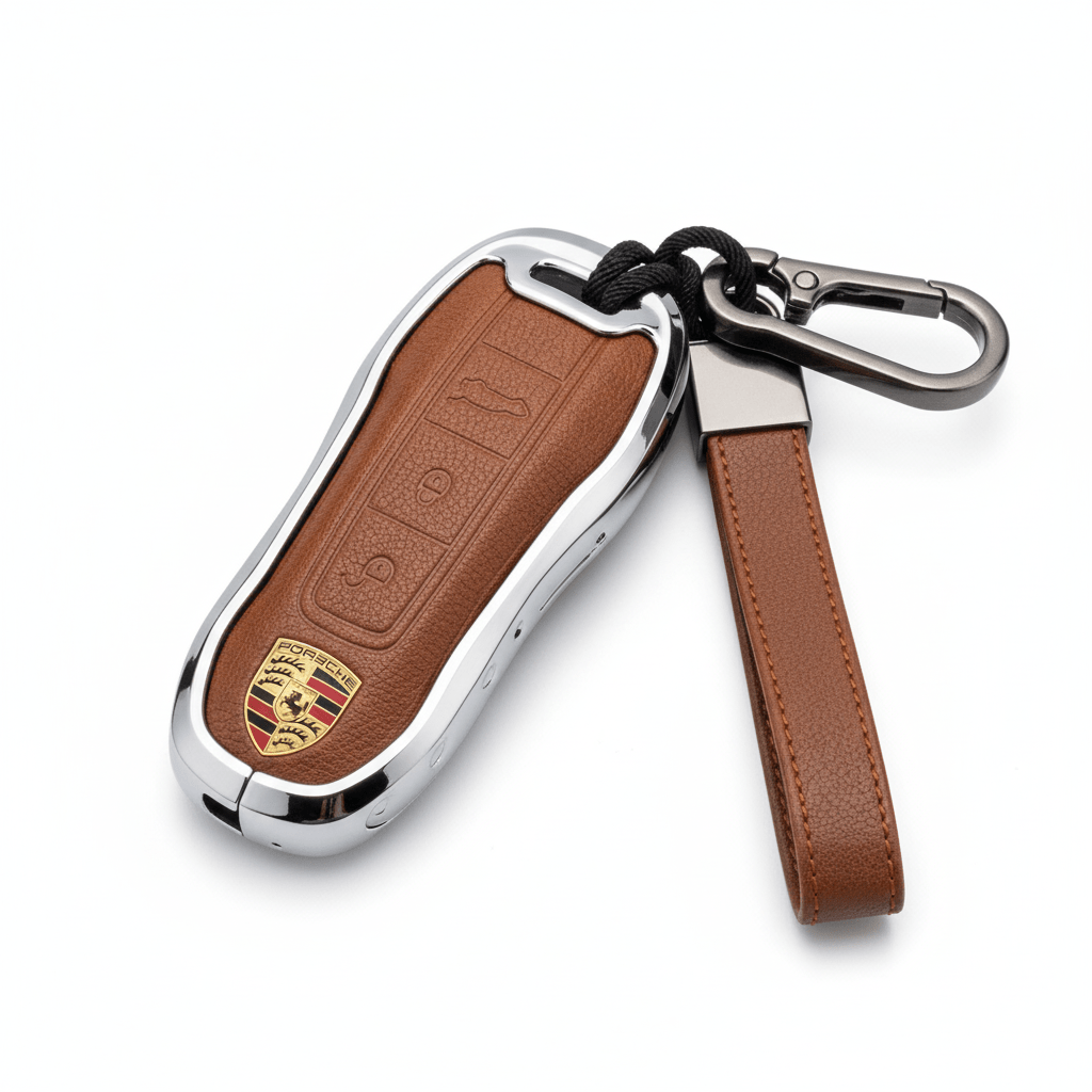 Porsche Key Cover Case – Full Metal Zinc Alloy Shell | B TYPE - Jonparts