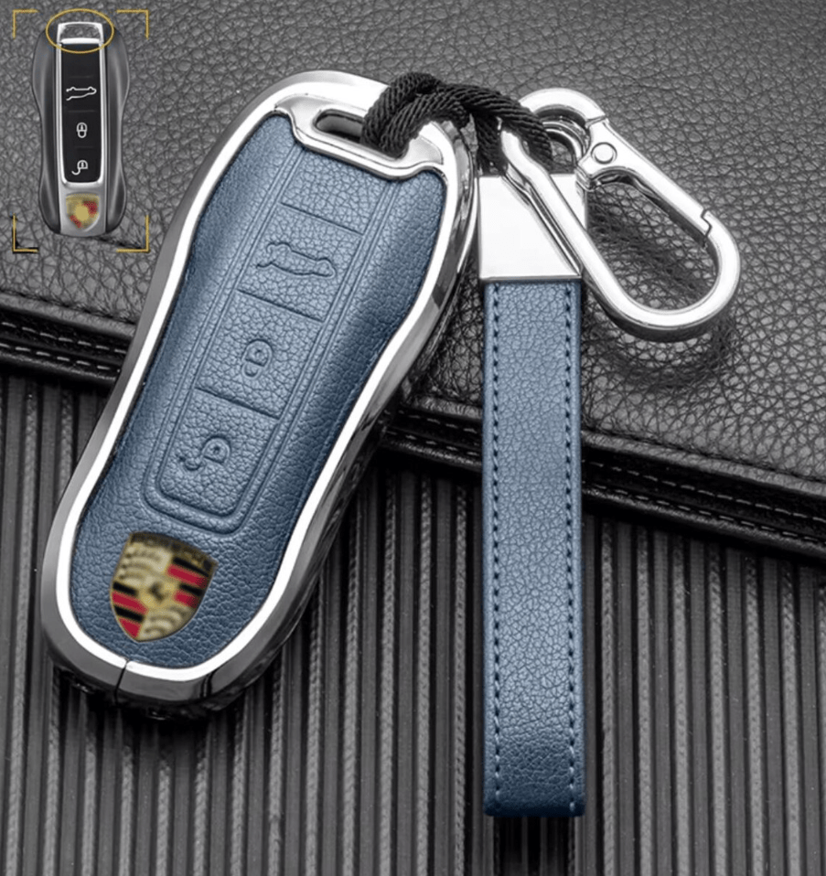 Porsche Key Cover Case – Full Metal Zinc Alloy Shell | B TYPE - Jonparts