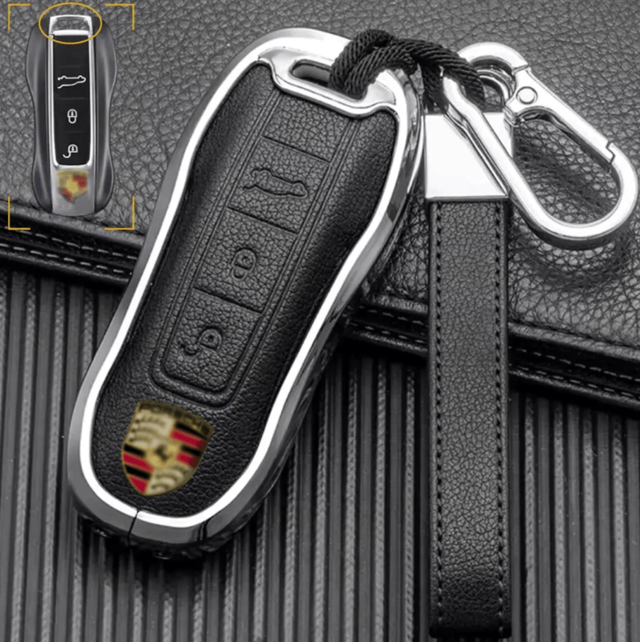 Porsche Key Cover Case – Full Metal Zinc Alloy Shell | B TYPE - Jonparts