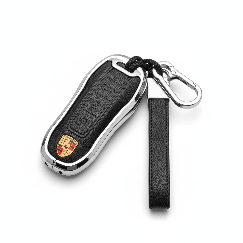 Porsche Key Cover Case – Full Metal Zinc Alloy Shell | B TYPE - Jonparts