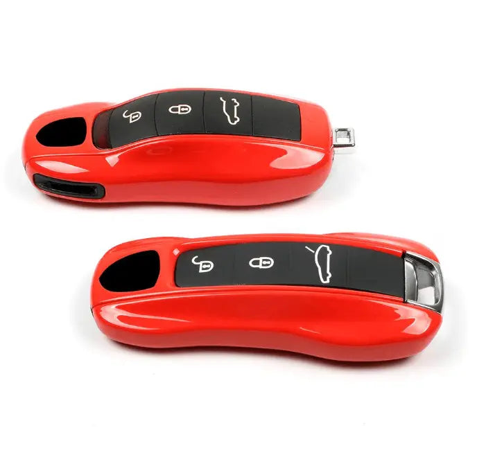 Porsche Key Cover / Lava Orange / Case for 911, Macan, Panamera - Jonparts
