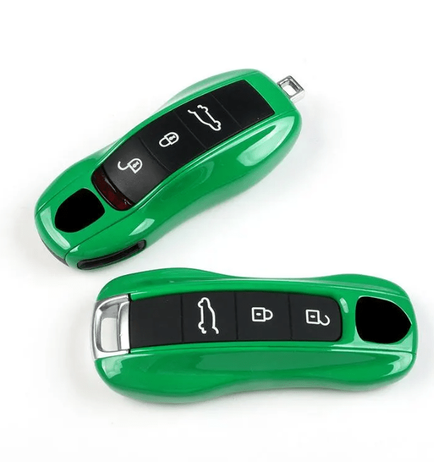 Porsche Key Cover / Python Green / Case for 911, Macan, Panamera - Jonparts