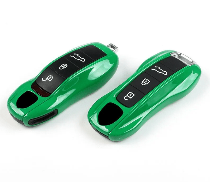 Porsche Key Cover / Python Green / Case for 911, Macan, Panamera - Jonparts