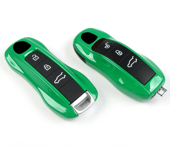 Porsche Key Cover / Python Green / Case for 911, Macan, Panamera - Jonparts