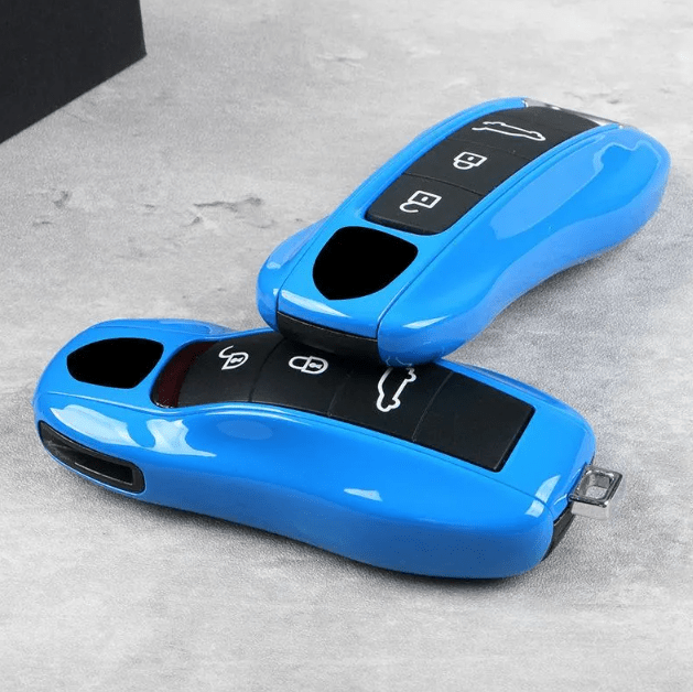 Porsche Key Cover / Shark Blue / Case for 911, Macan, Panamera - Jonparts